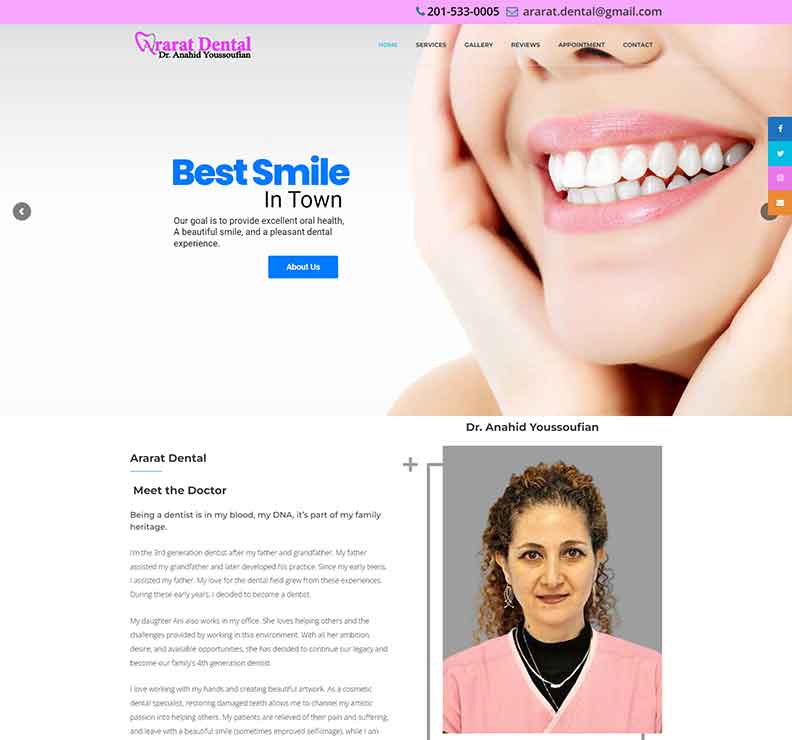 Araratdental.us